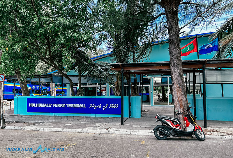male maldivas hulhumale ferry terminal
