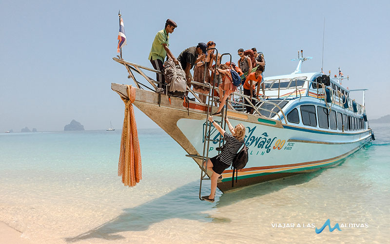 viajar a tailandia traslados islas